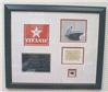 Titanic Coal Masterpiece autographed