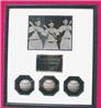 Dimaggio & Mantle & Williams autographed