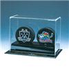 Deluxe 2 Hockey Puck Display photo