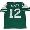 Joe Namath autographed