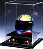 Nascar Mini Racing Helmet Display autographed