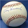 Tommy Henrich autographed