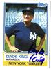 Clyde King autographed