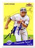 Luis Rivas autographed