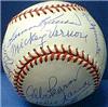 Signed Washington Senators Legends