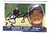 Signed Aubrey Huff