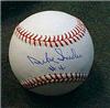 Duke Snider autographed