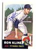Ron Kline autographed