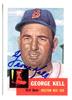 George Kell autographed