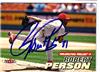 Robert Person autographed