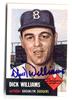 Signed Dick Williams