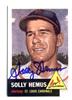 Signed Solly Hemus