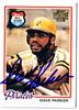 Dave Parker autographed