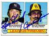 Signed Goose Gossage & Rollie Fingers