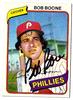 Signed Bob Boone