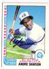 Andre Dawson  autographed
