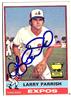 Larry Parrish autographed