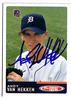 Andy Van Hekken autographed