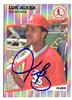 Signed Luis Alicea