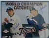 Lance Parrish and Bill Freehan autographed