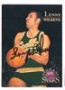 Signed Lenny Wilkens