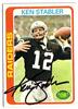 Signed Ken Stabler