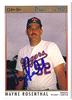 Wayne Rosenthal autographed