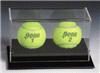 2 Tennis Ball Deluxe Display Case Cube autographed