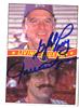 Gaylord Perry & Rollie Fingers autographed