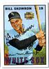 Bill Moose Skowron autographed