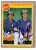 Gary Carter & Charlie Lea autographed