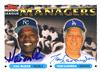 Tommy Lasorda & Hal McRae autographed