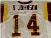 Signed Brad Johnson