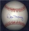 Don Money autographed