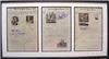 Signed 1950's New York Baseball Headlines