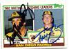 Tim Lollar & Terry Kennedy autographed