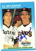 Mike Krukow & Mike Scott autographed