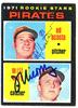 Milt May & Ed Acosta autographed