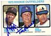 Tom Paciorek & Gary Matthews autographed