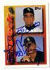 Rod Bolton & Olmedo Saenz autographed