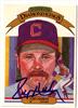 Toby Harrah autographed