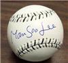 Man Soo Lee autographed