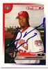 Livan Hernandez autographed