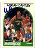 Adrian Dantley autographed