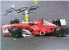 Michael Schumacher autographed