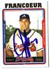 Signed Jeff Francoeur