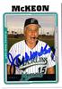 Signed Jack McKeon