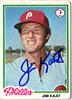 Jim Kaat autographed