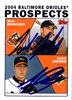 Adam Loewen & Nick Markakis autographed