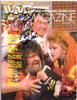 Rowdy Piper, Lauper Albano  autographed